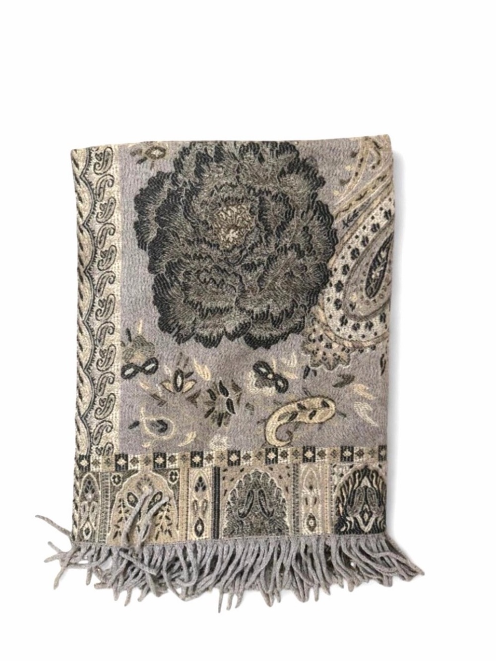 Vince Camuto Paisley Boho-Inspired Scarf/Shawl (NWT)